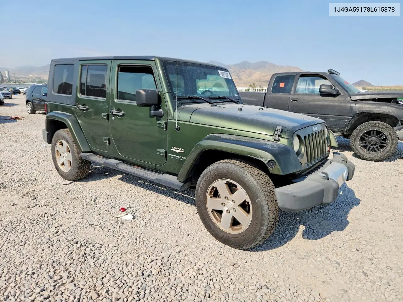 2008 Jeep Wrangler Unlimited Sahara VIN: 1J4GA59178L615878 Lot: 60973026