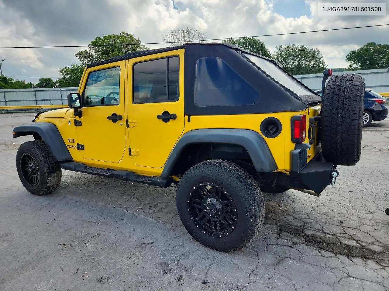 2008 Jeep Wrangler Unlimited X VIN: 1J4GA39178L501500 Lot: 61427086