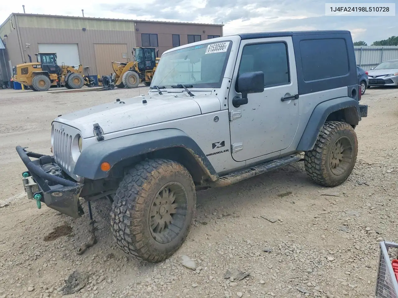 2008 Jeep Wrangler X VIN: 1J4FA24198L510728 Lot: 61530566