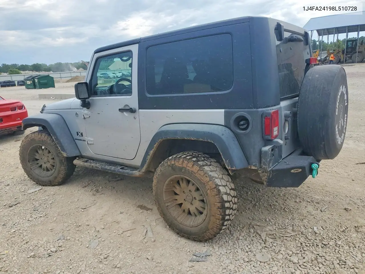2008 Jeep Wrangler X VIN: 1J4FA24198L510728 Lot: 61530566