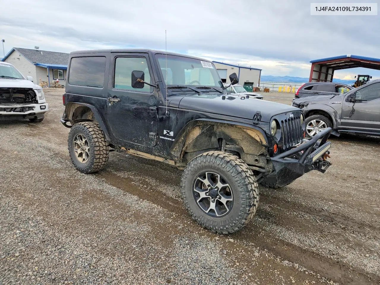 2009 Jeep Wrangler X VIN: 1J4FA24109L734391 Lot: 59016836