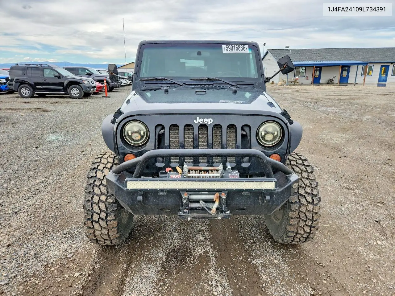 2009 Jeep Wrangler X VIN: 1J4FA24109L734391 Lot: 59016836