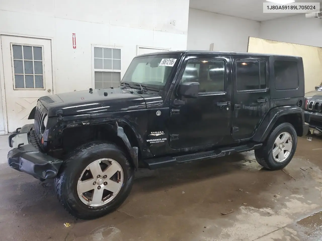 1J8GA59189L705024 2009 Jeep Wrangler Unlimited Sahara
