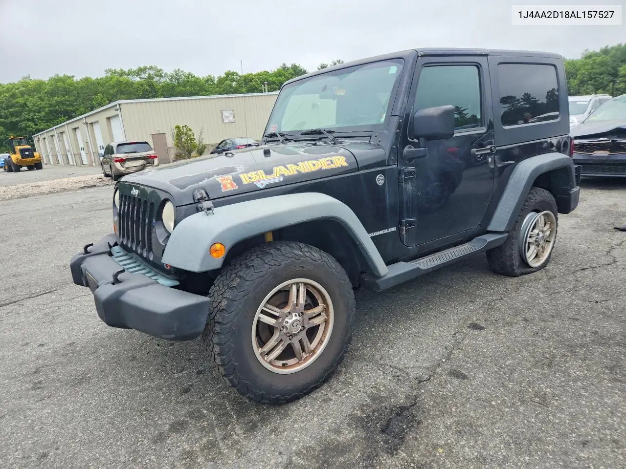 2010 Jeep Wrangler Sport VIN: 1J4AA2D18AL157527 Lot: 56989296