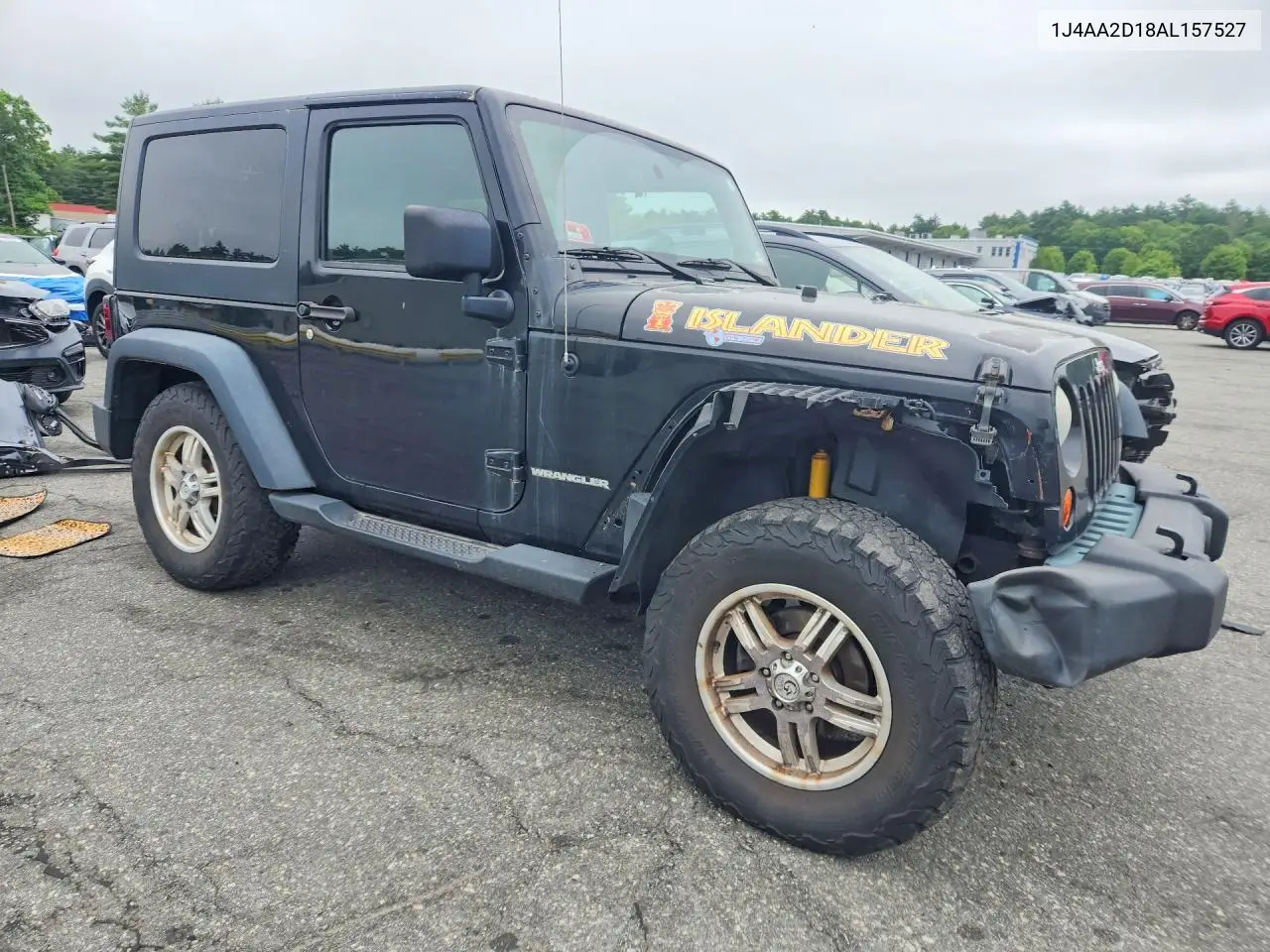 2010 Jeep Wrangler Sport VIN: 1J4AA2D18AL157527 Lot: 56989296