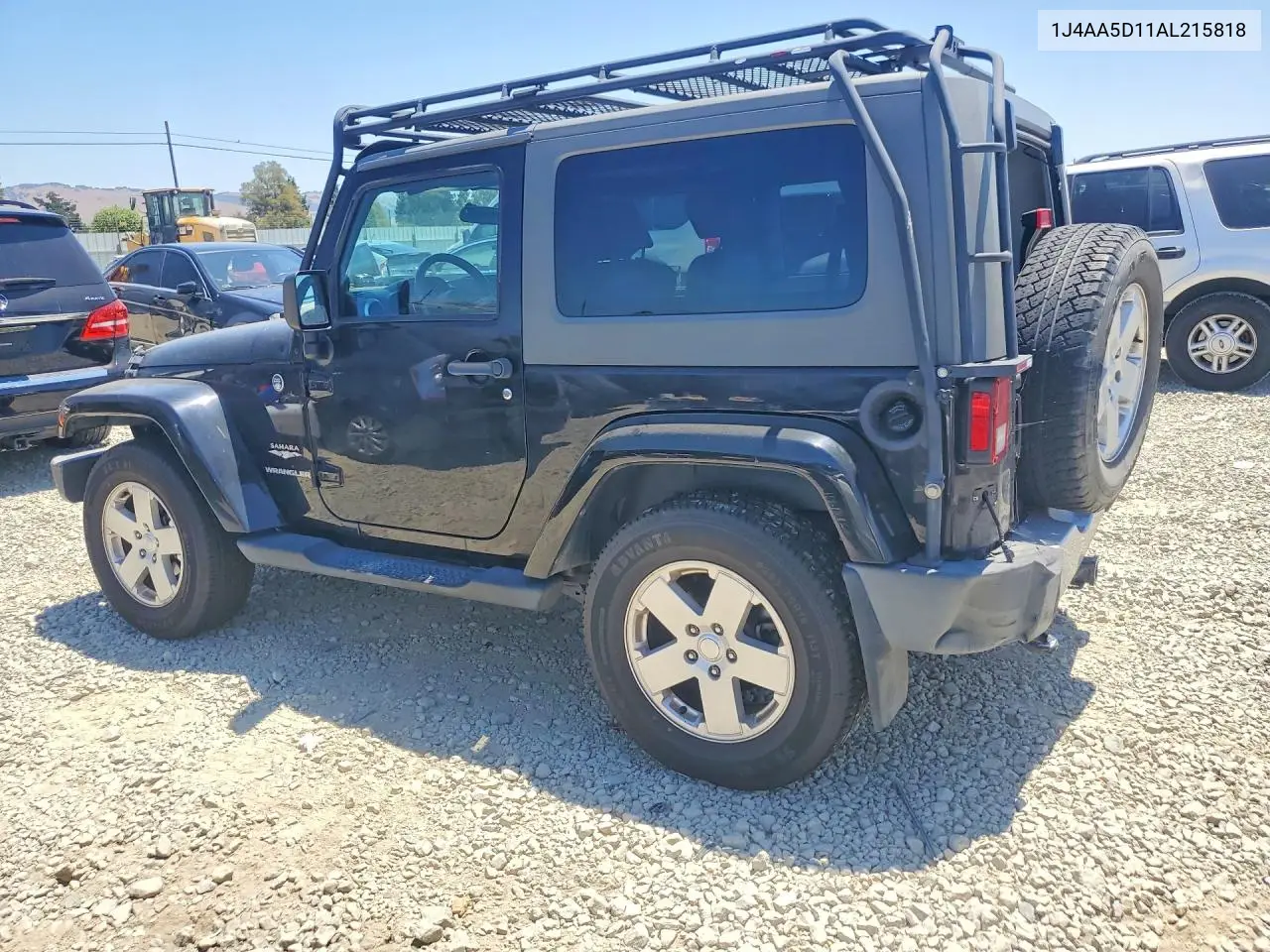2010 Jeep Wrangler Sahara VIN: 1J4AA5D11AL215818 Lot: 57606196