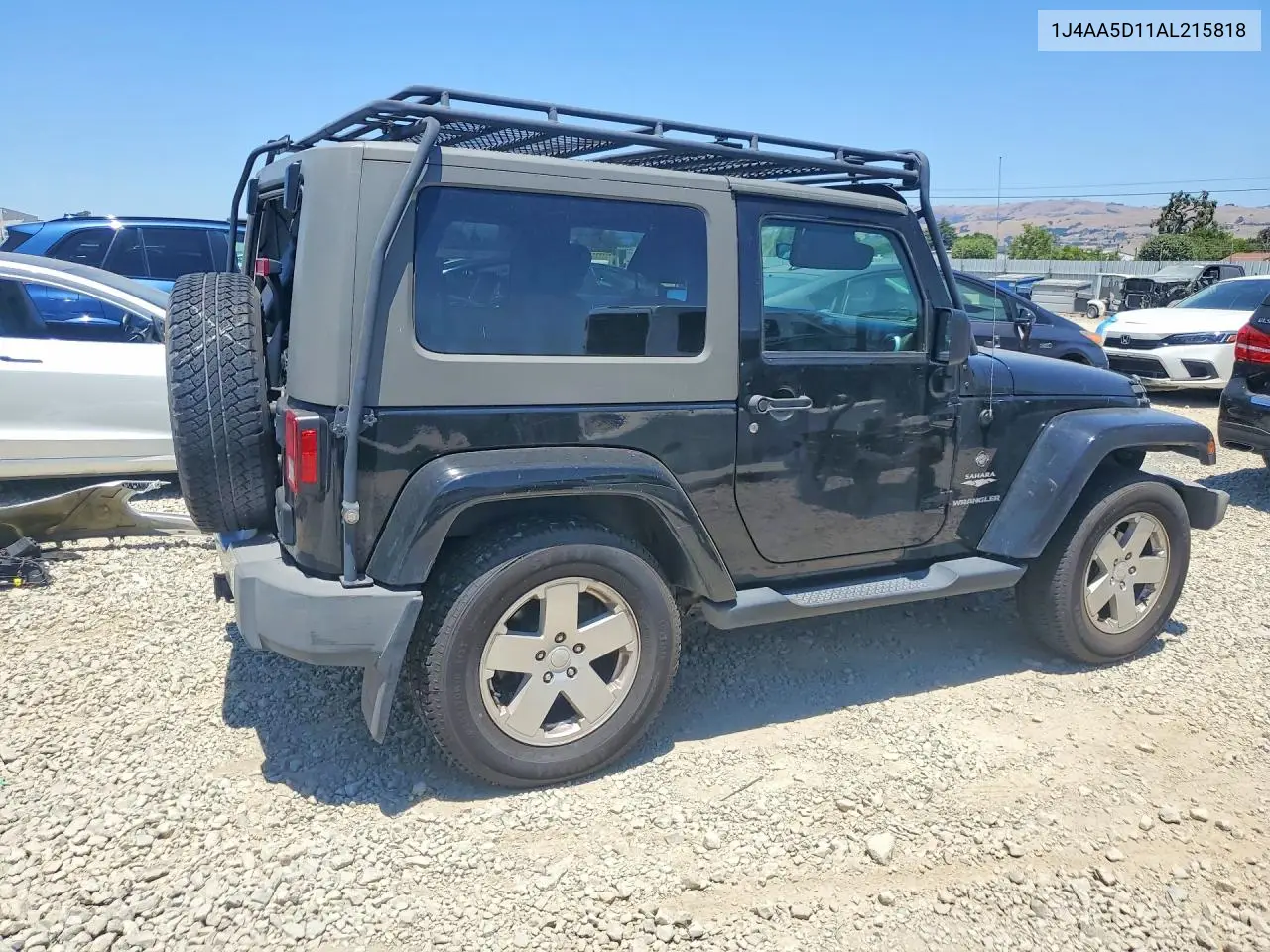 2010 Jeep Wrangler Sahara VIN: 1J4AA5D11AL215818 Lot: 57606196