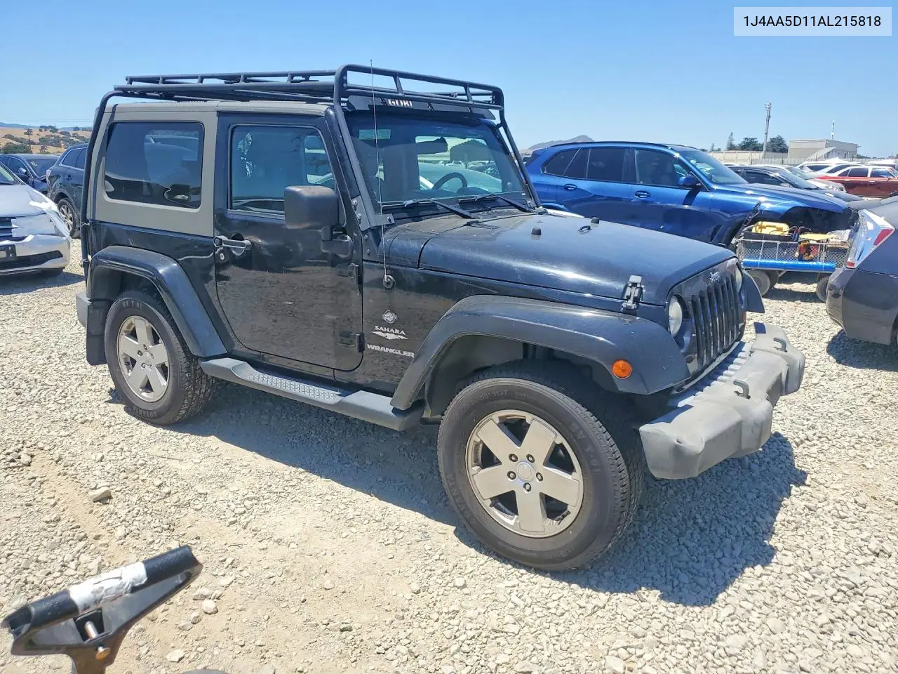 2010 Jeep Wrangler Sahara VIN: 1J4AA5D11AL215818 Lot: 57606196
