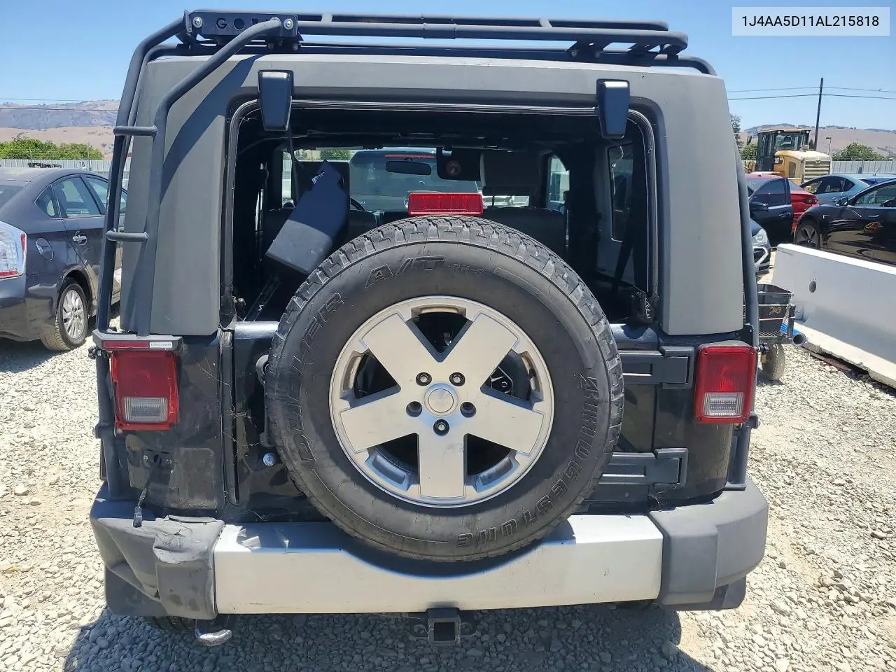 2010 Jeep Wrangler Sahara VIN: 1J4AA5D11AL215818 Lot: 57606196