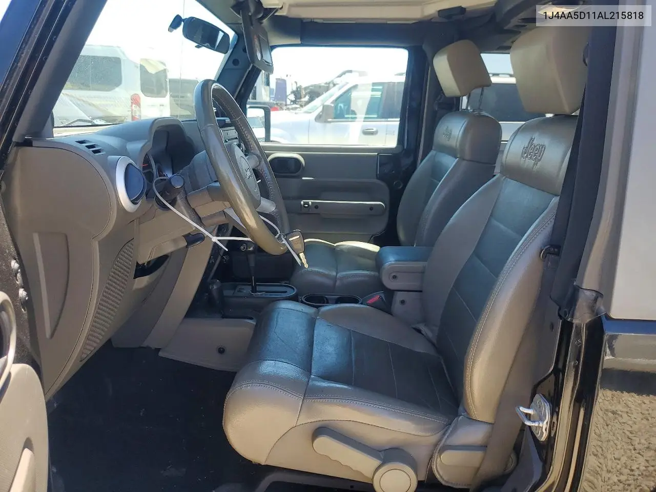 2010 Jeep Wrangler Sahara VIN: 1J4AA5D11AL215818 Lot: 57606196