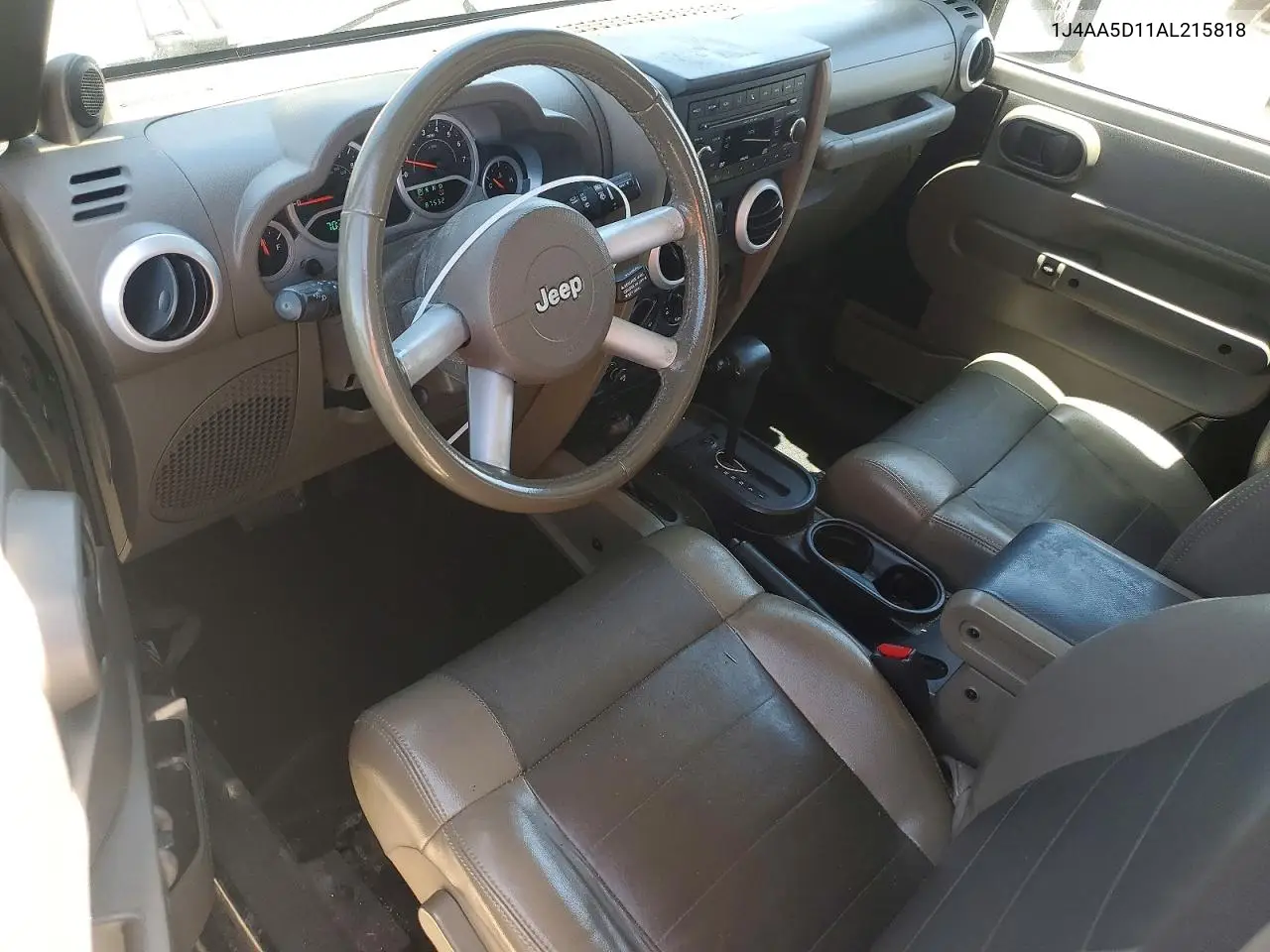 2010 Jeep Wrangler Sahara VIN: 1J4AA5D11AL215818 Lot: 57606196