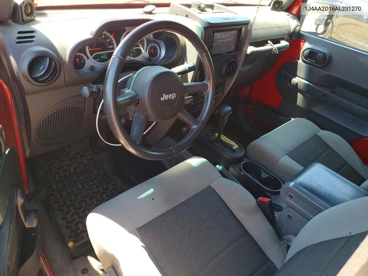 2010 Jeep Wrangler Sport VIN: 1J4AA2D16AL231270 Lot: 58071126