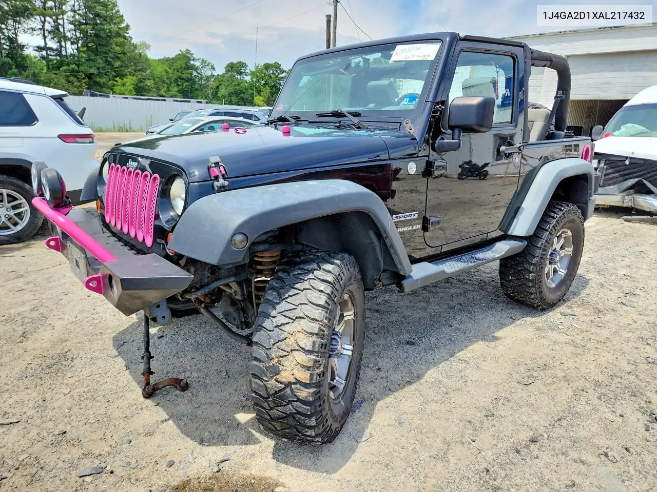 2010 Jeep Wrangler Sport VIN: 1J4GA2D1XAL217432 Lot: 60832156