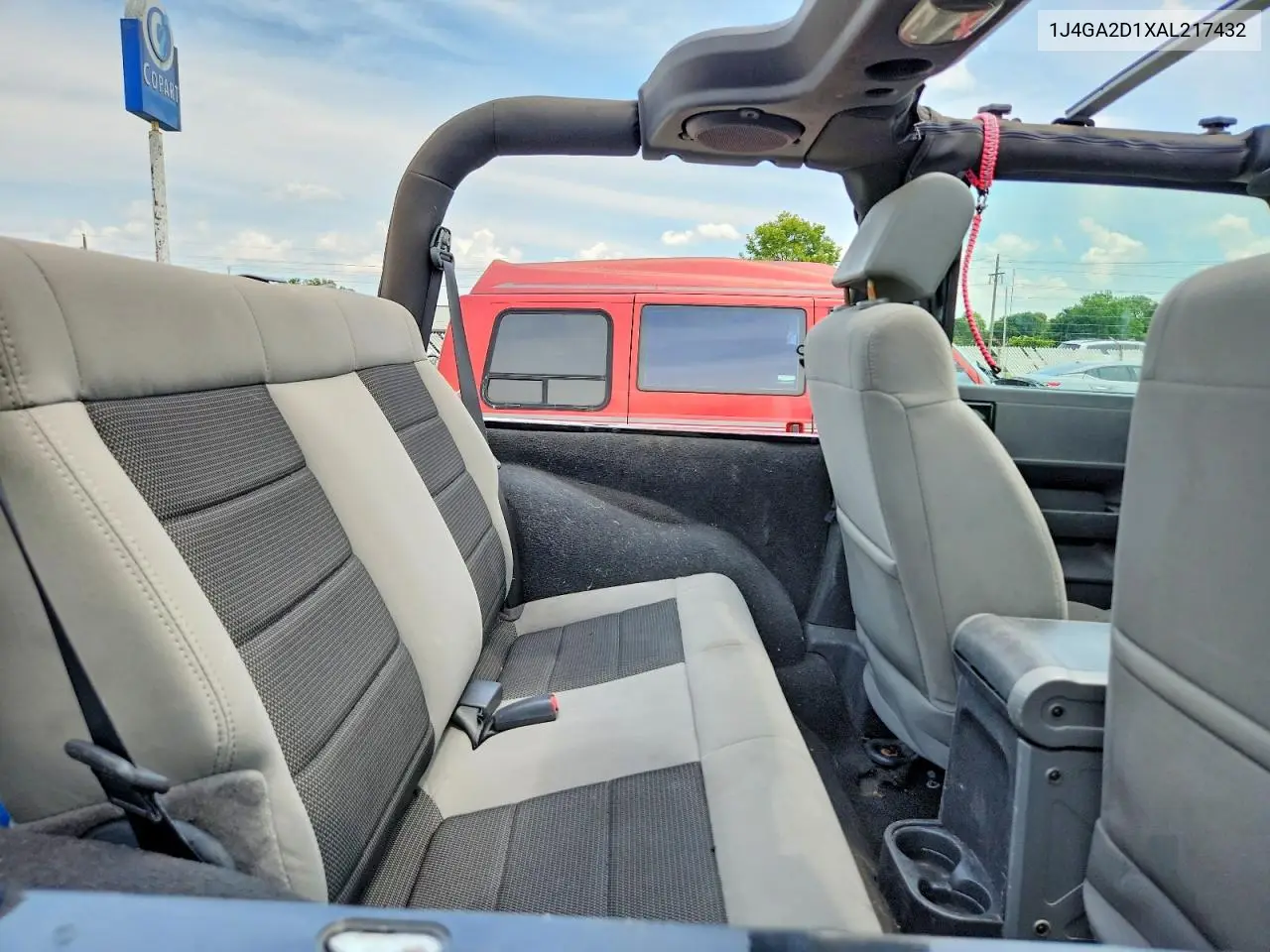 2010 Jeep Wrangler Sport VIN: 1J4GA2D1XAL217432 Lot: 60832156