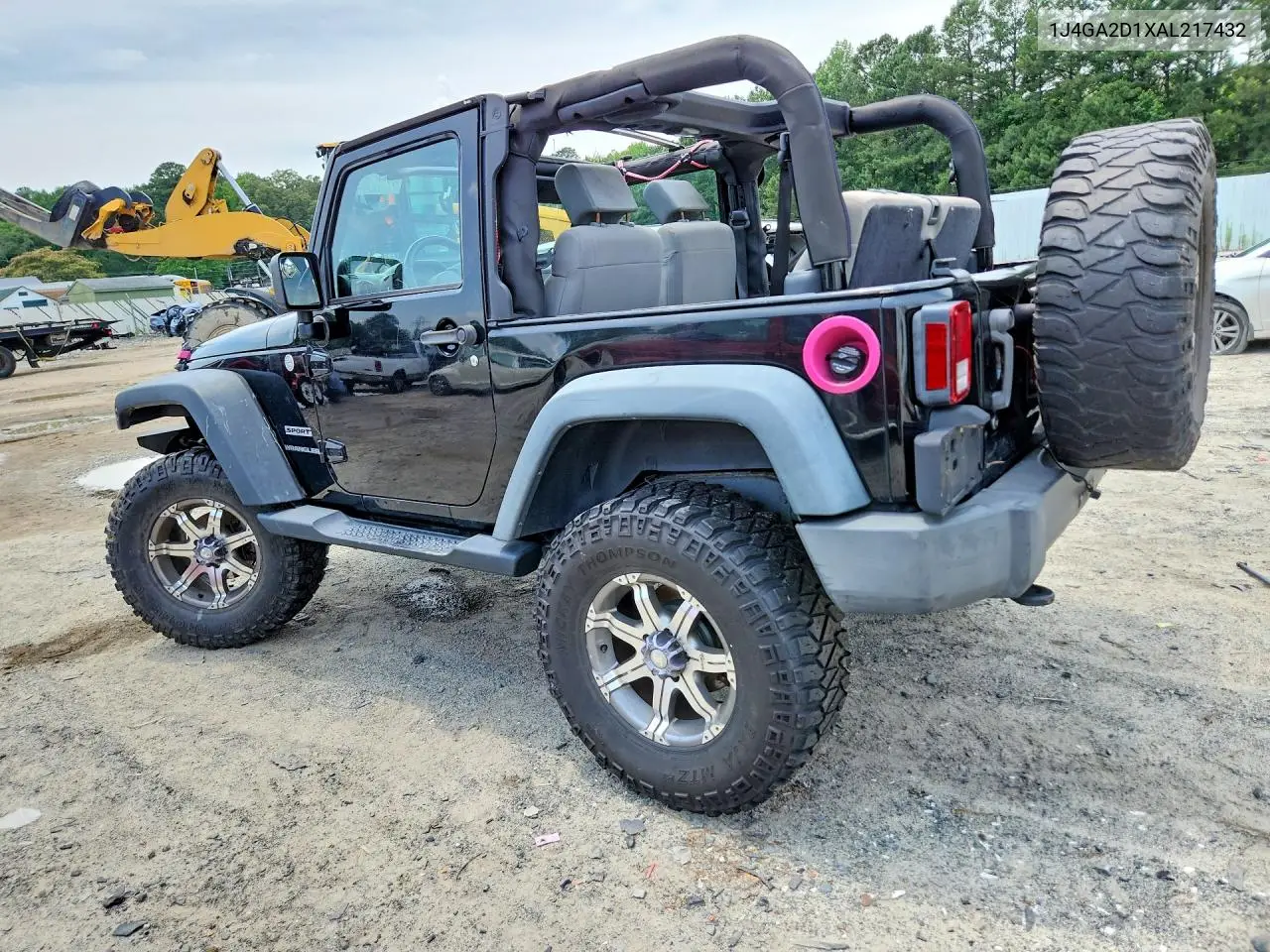 2010 Jeep Wrangler Sport VIN: 1J4GA2D1XAL217432 Lot: 60832156