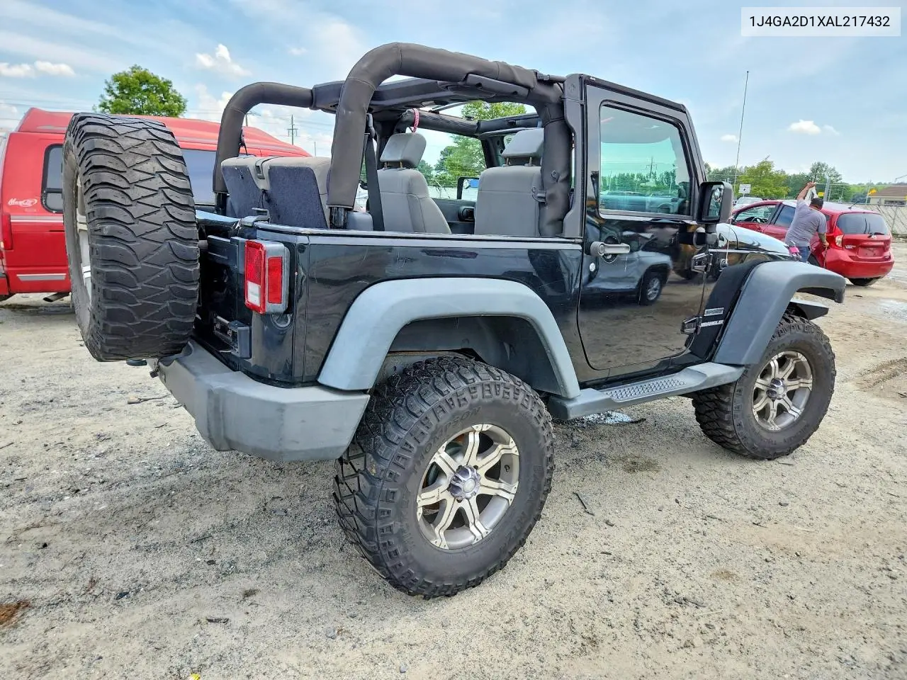 2010 Jeep Wrangler Sport VIN: 1J4GA2D1XAL217432 Lot: 60832156
