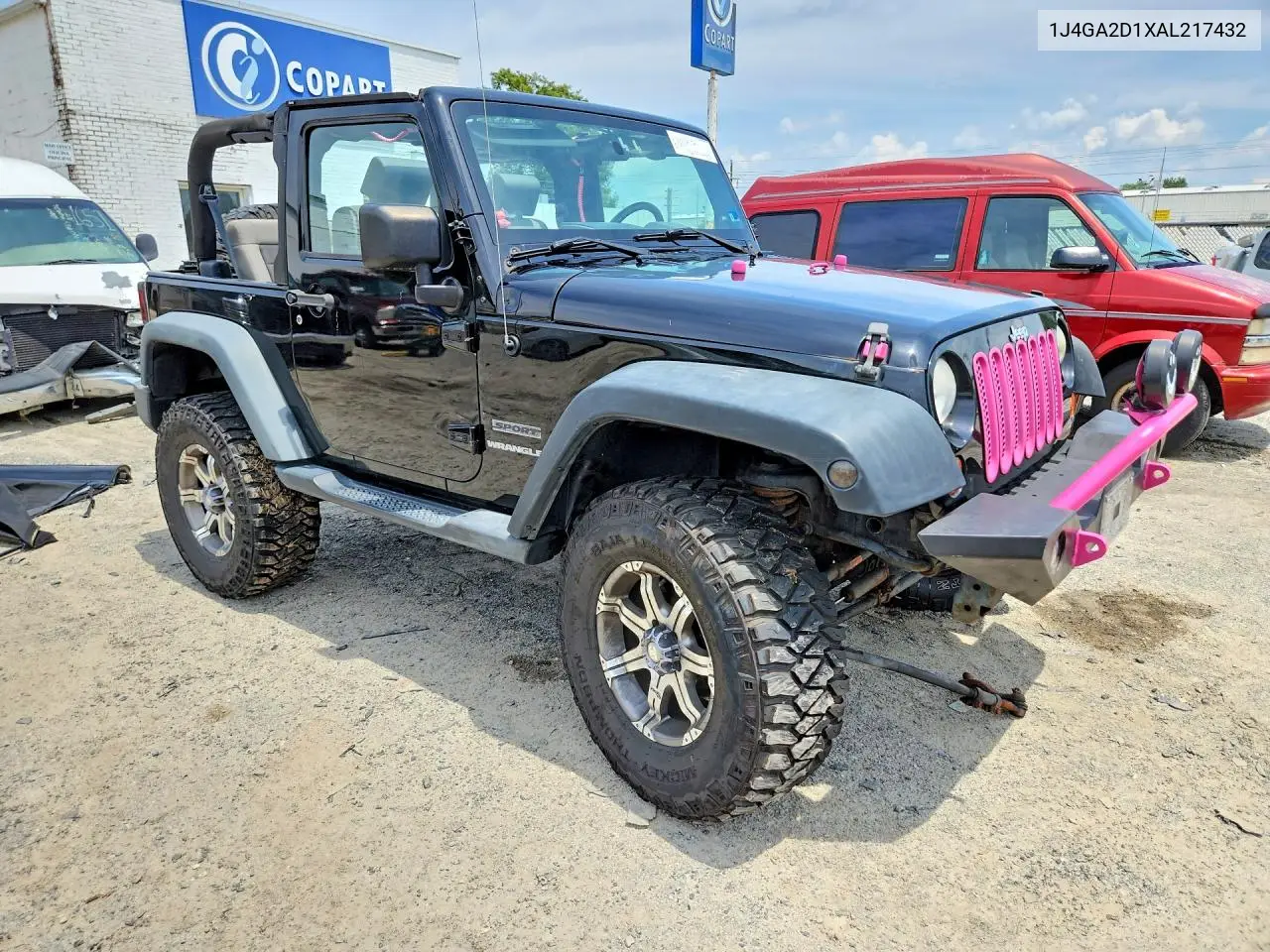2010 Jeep Wrangler Sport VIN: 1J4GA2D1XAL217432 Lot: 60832156