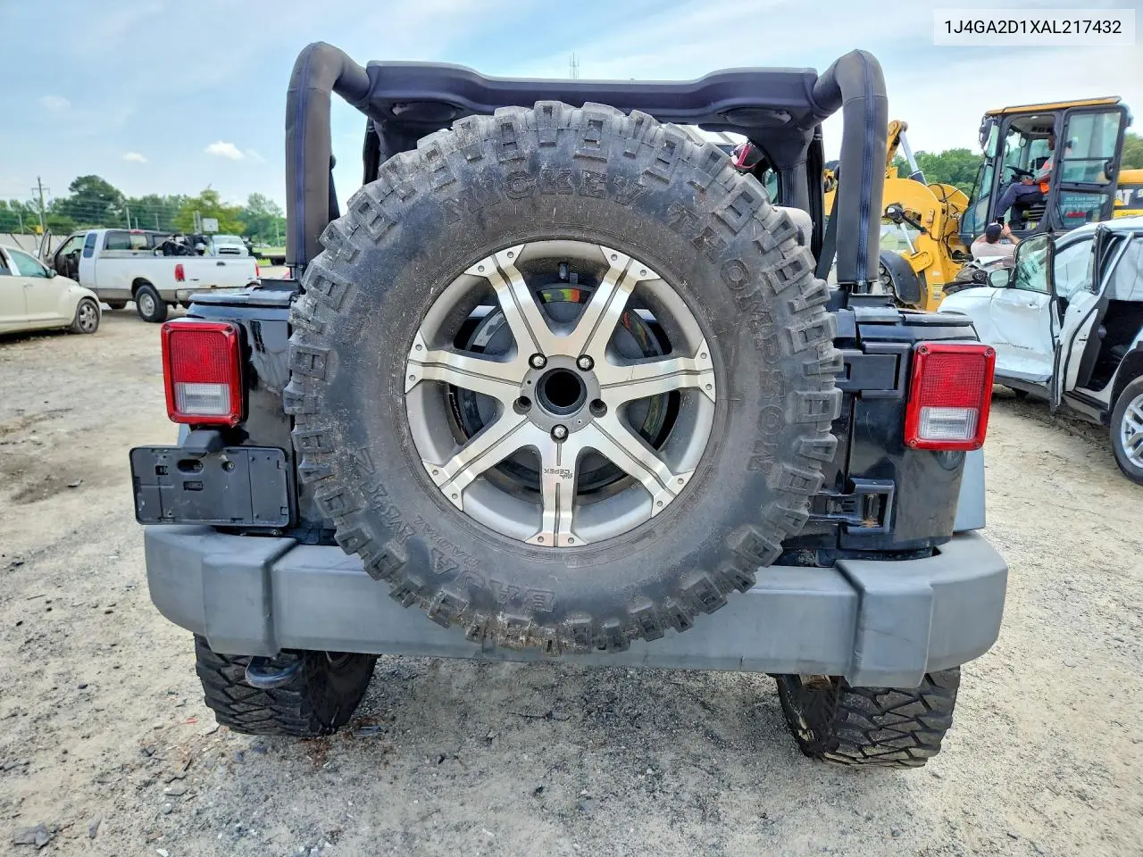 2010 Jeep Wrangler Sport VIN: 1J4GA2D1XAL217432 Lot: 60832156