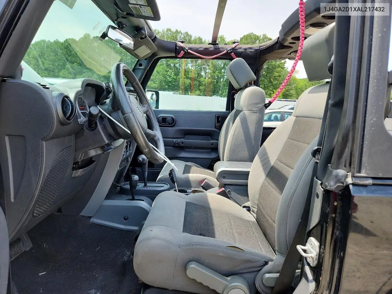 2010 Jeep Wrangler Sport VIN: 1J4GA2D1XAL217432 Lot: 60832156