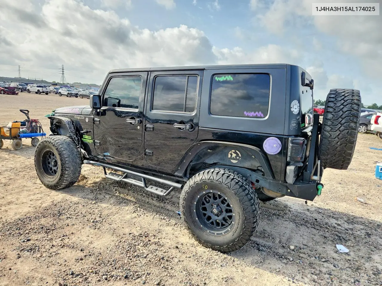 2010 Jeep Wrangler Unlimited Sport VIN: 1J4HA3H15AL174025 Lot: 61432646