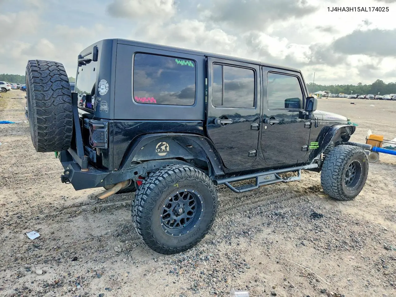 2010 Jeep Wrangler Unlimited Sport VIN: 1J4HA3H15AL174025 Lot: 61432646