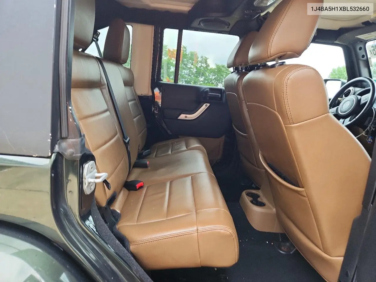 2011 Jeep Wrangler Unlimited Sahara VIN: 1J4BA5H1XBL532660 Lot: 60155286