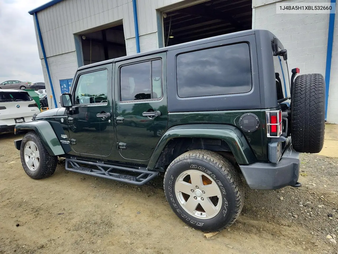 2011 Jeep Wrangler Unlimited Sahara VIN: 1J4BA5H1XBL532660 Lot: 60155286