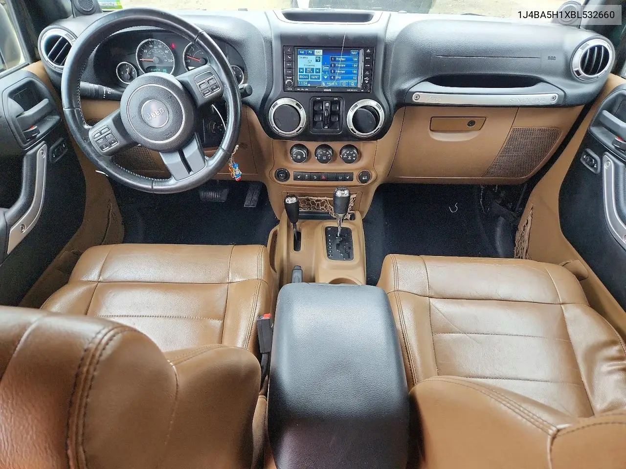2011 Jeep Wrangler Unlimited Sahara VIN: 1J4BA5H1XBL532660 Lot: 60155286