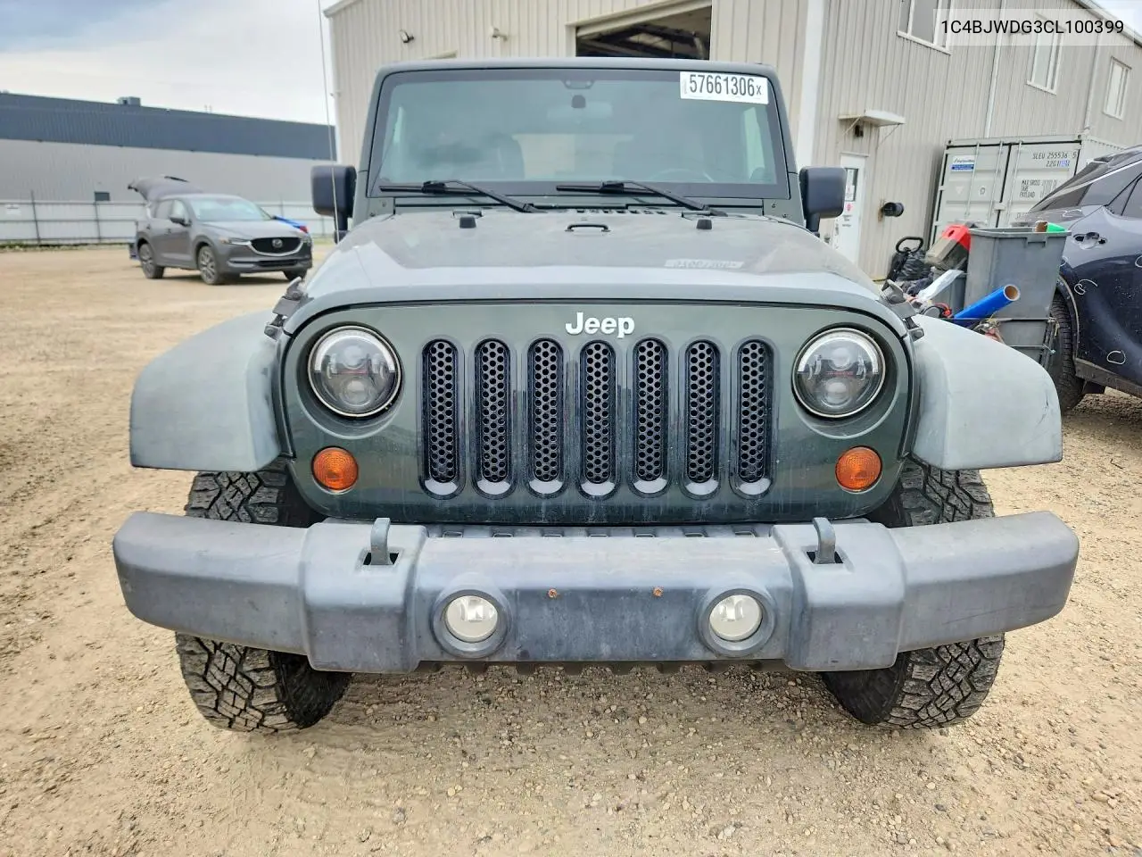 1C4BJWDG3CL100399 2012 Jeep Wrangler Unlimited Sport