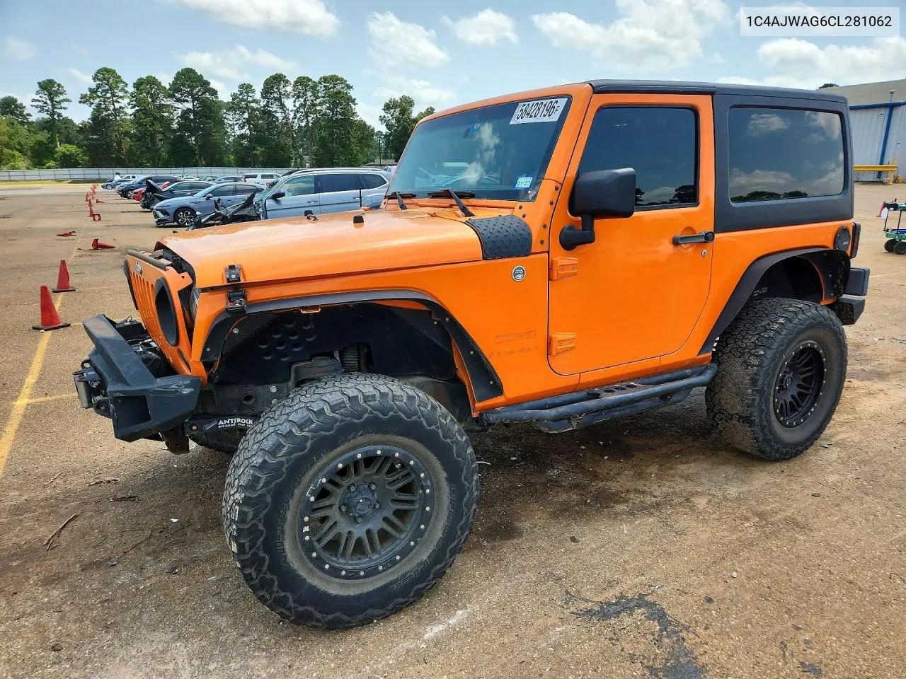 2012 Jeep Wrangler Sport VIN: 1C4AJWAG6CL281062 Lot: 58428196