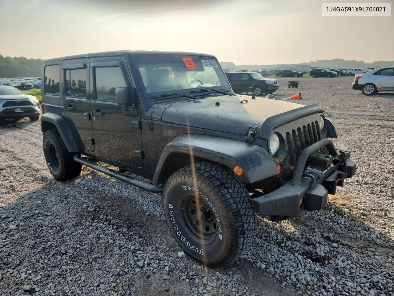 2012 Jep Wrangler VIN: 1J4GA591X9L704071 Lot: 61154626