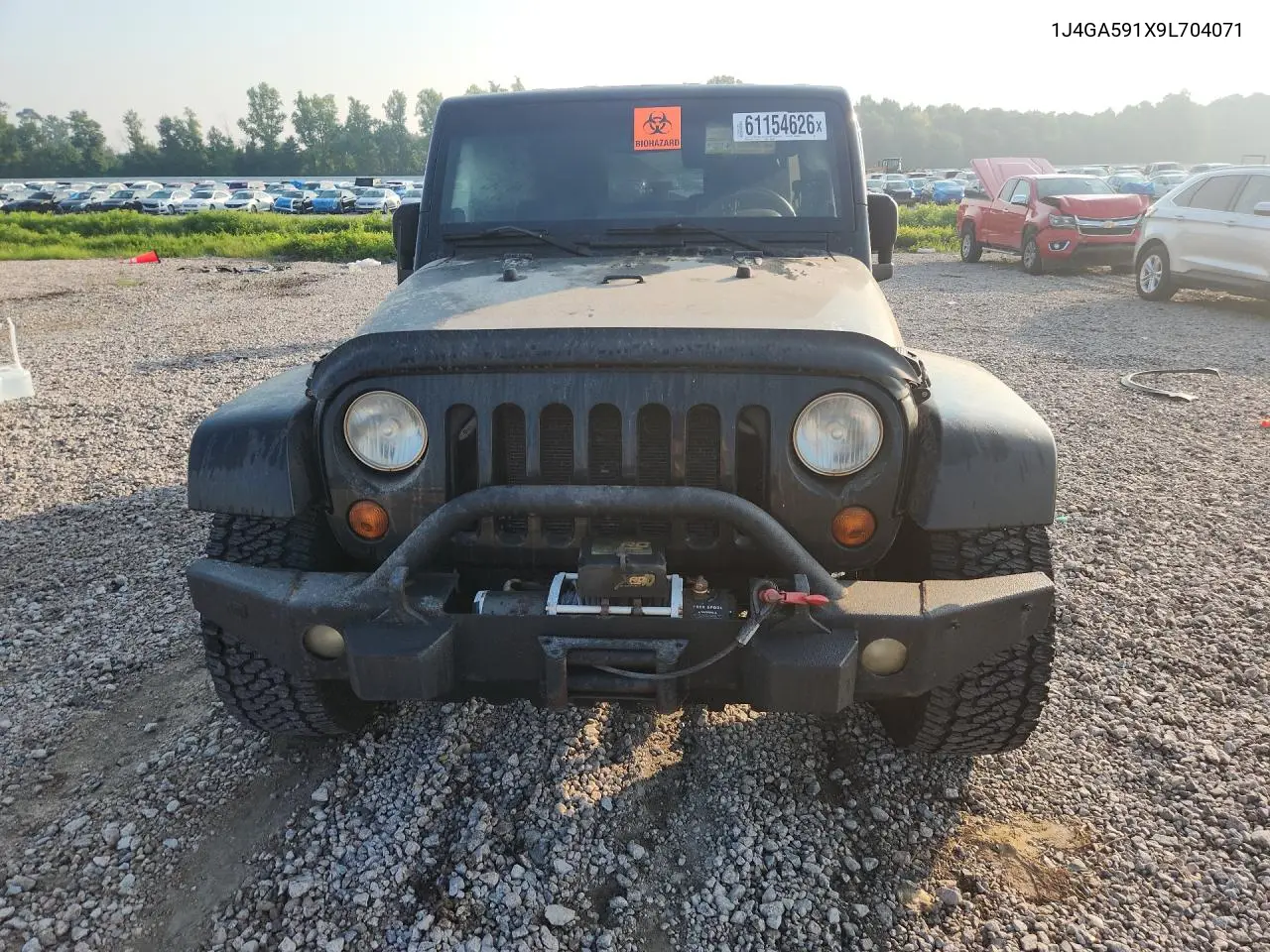 2012 Jep Wrangler VIN: 1J4GA591X9L704071 Lot: 61154626