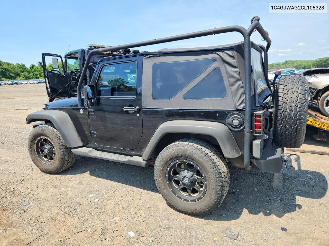 2012 Jeep Wrangler Sport VIN: 1C4GJWAG2CL105328 Lot: 62026106