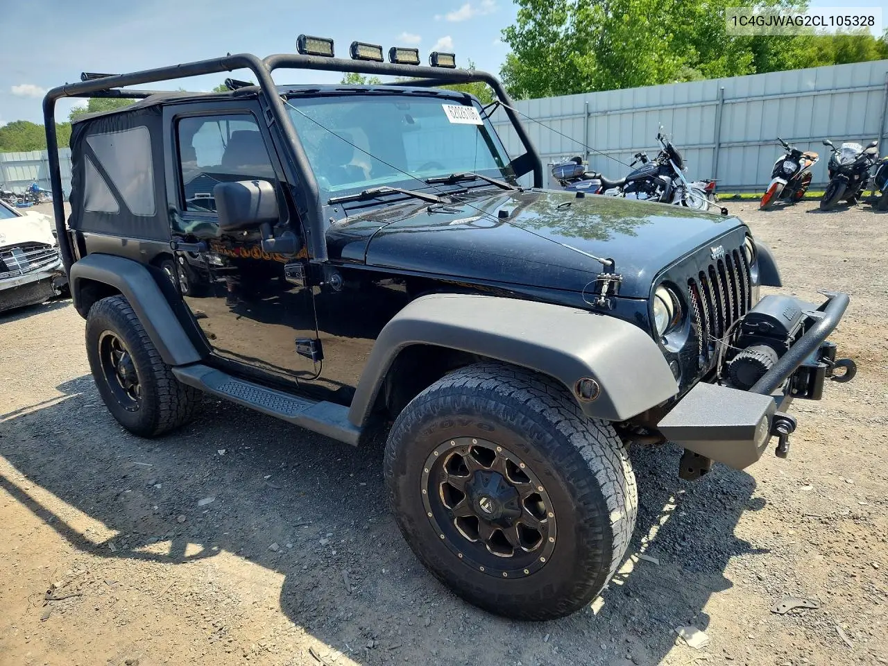 2012 Jeep Wrangler Sport VIN: 1C4GJWAG2CL105328 Lot: 62026106
