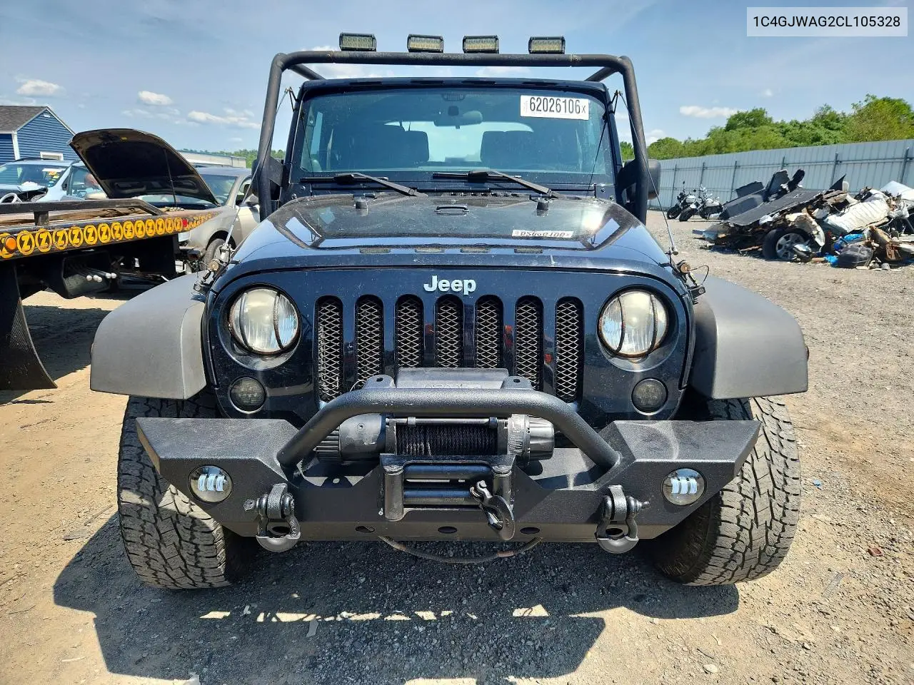 2012 Jeep Wrangler Sport VIN: 1C4GJWAG2CL105328 Lot: 62026106