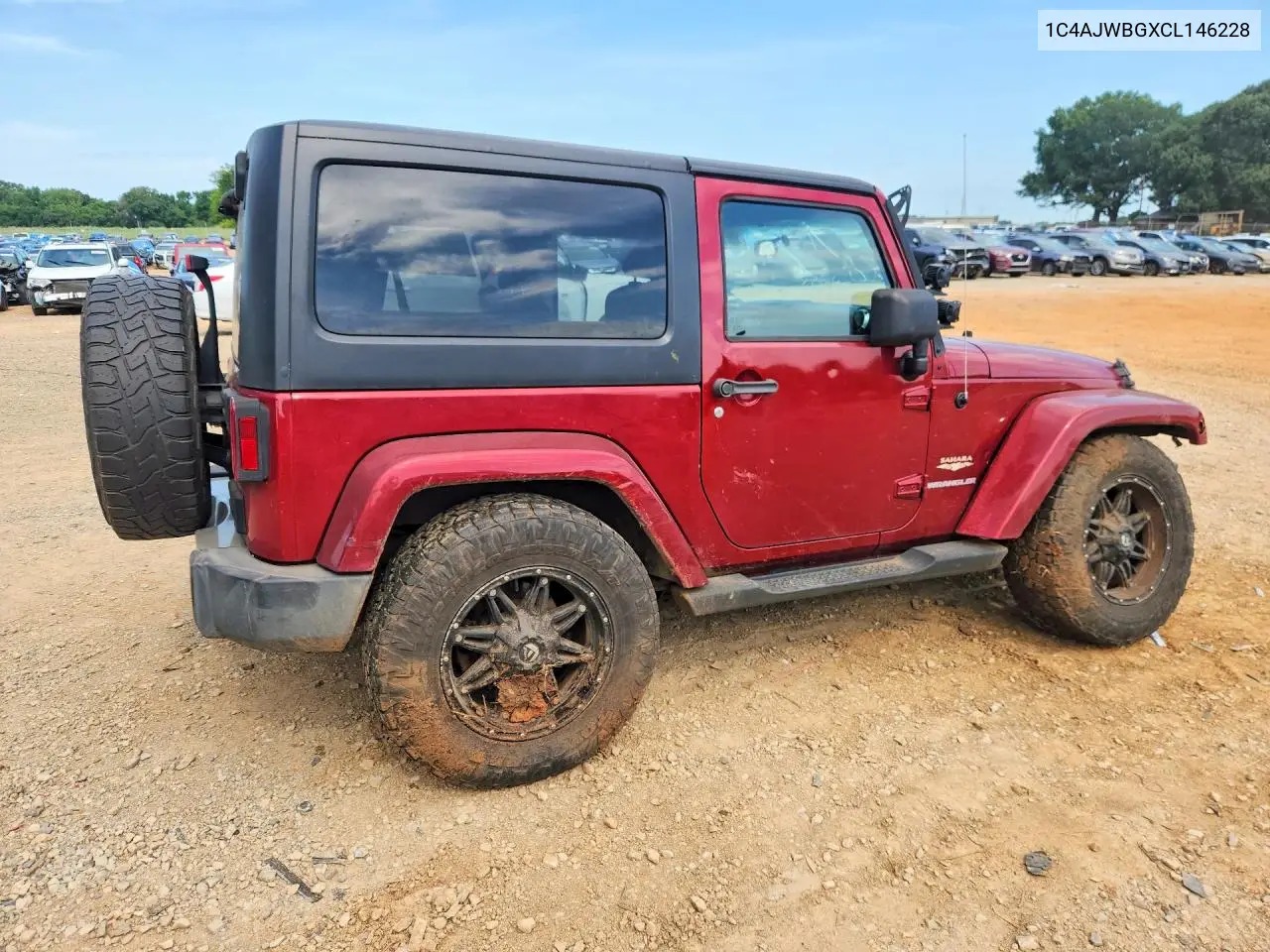 2012 Jeep Wrangler Sahara VIN: 1C4AJWBGXCL146228 Lot: 62048516
