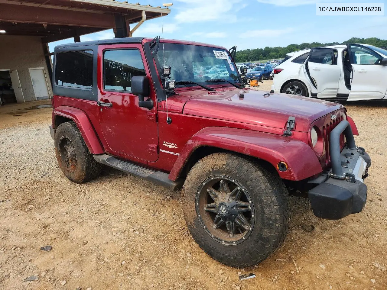2012 Jeep Wrangler Sahara VIN: 1C4AJWBGXCL146228 Lot: 62048516