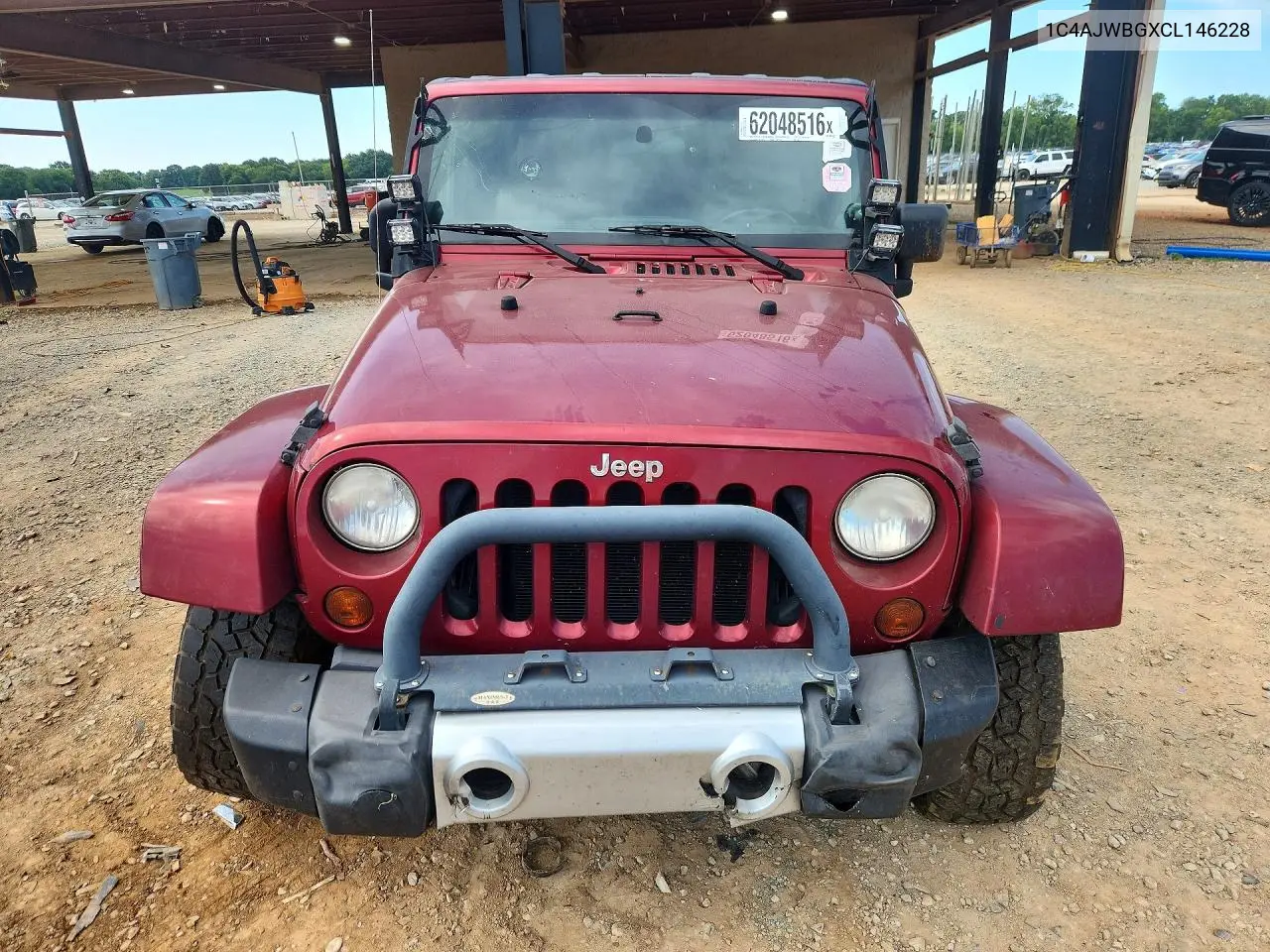 2012 Jeep Wrangler Sahara VIN: 1C4AJWBGXCL146228 Lot: 62048516