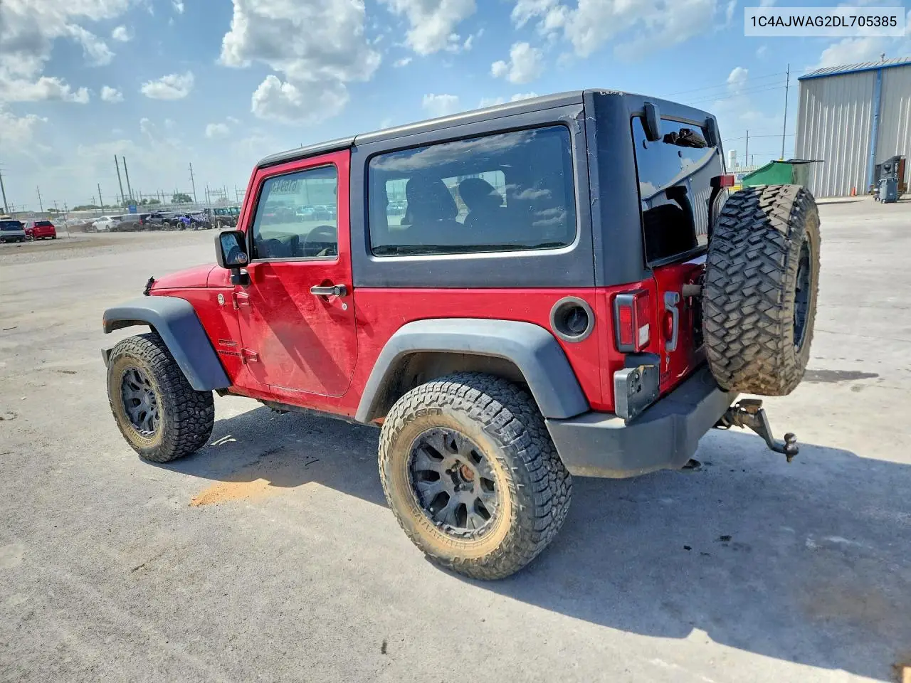 2013 Jeep Wrangler Sport VIN: 1C4AJWAG2DL705385 Lot: 61694386