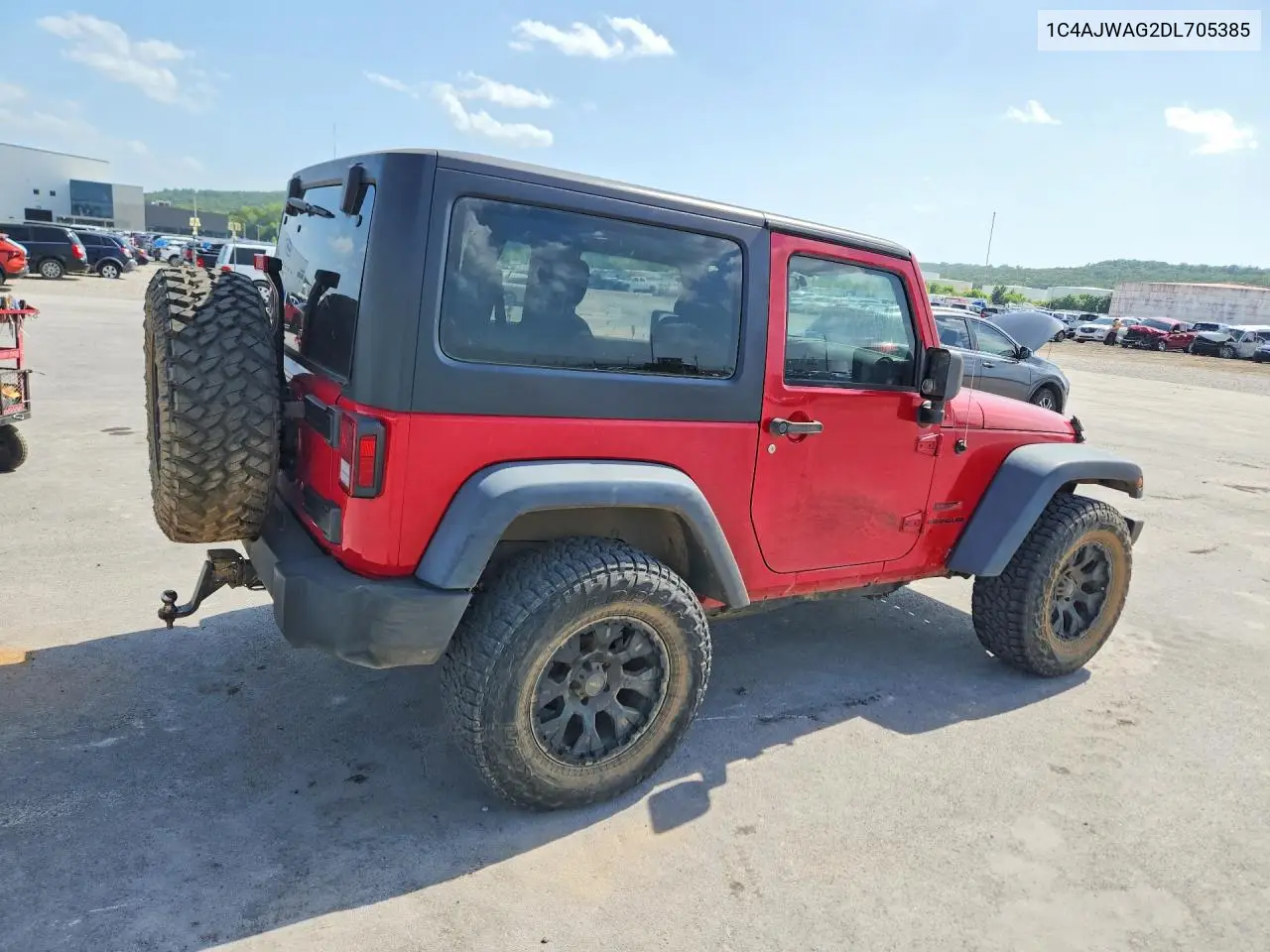 2013 Jeep Wrangler Sport VIN: 1C4AJWAG2DL705385 Lot: 61694386