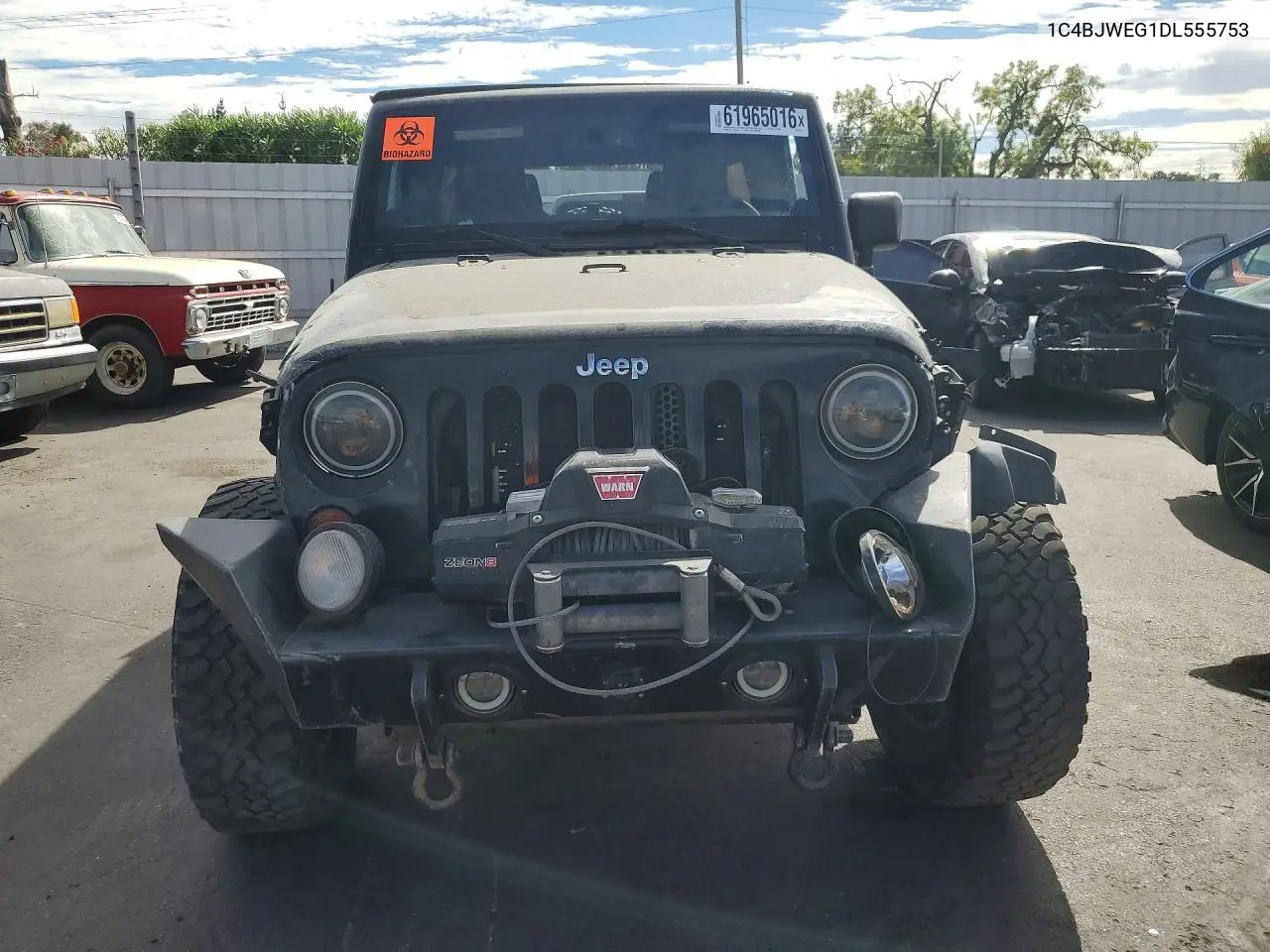 2013 Jeep Wrangler Unlimited Sahara VIN: 1C4BJWEG1DL555753 Lot: 61965016