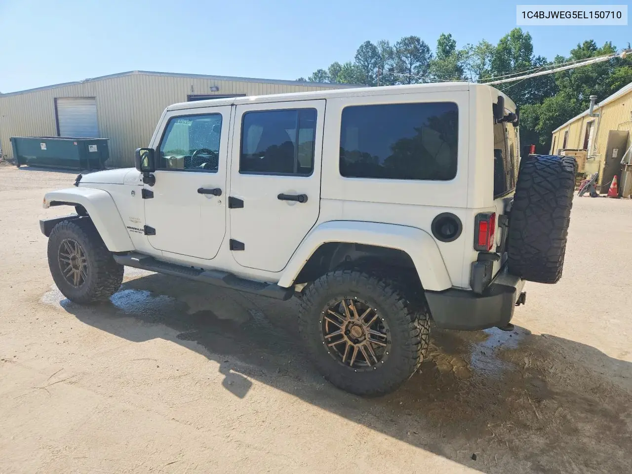2014 Jeep Wrangler Unlimited Sahara VIN: 1C4BJWEG5EL150710 Lot: 56872256