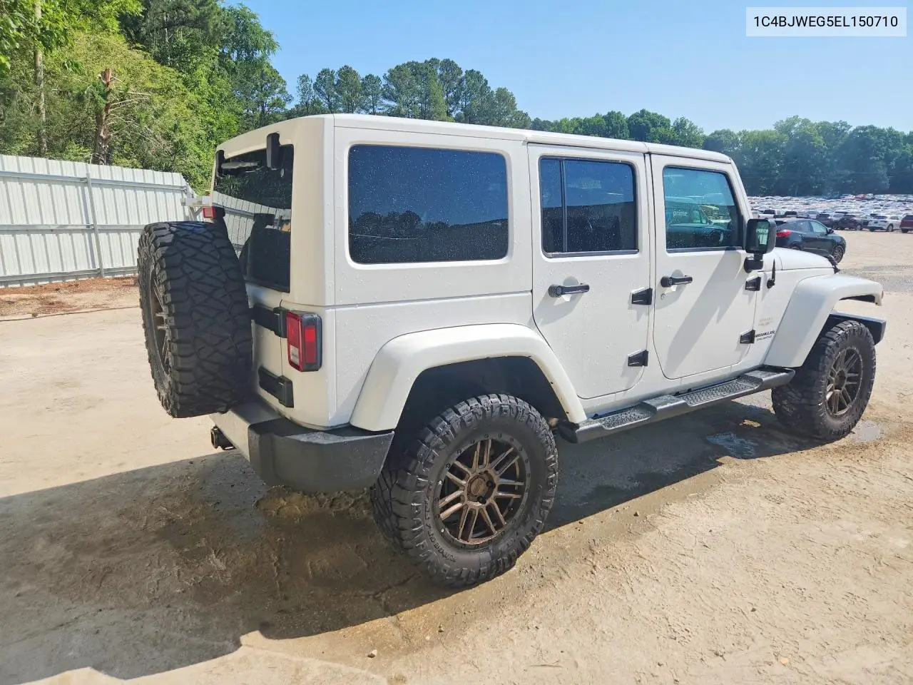 2014 Jeep Wrangler Unlimited Sahara VIN: 1C4BJWEG5EL150710 Lot: 56872256