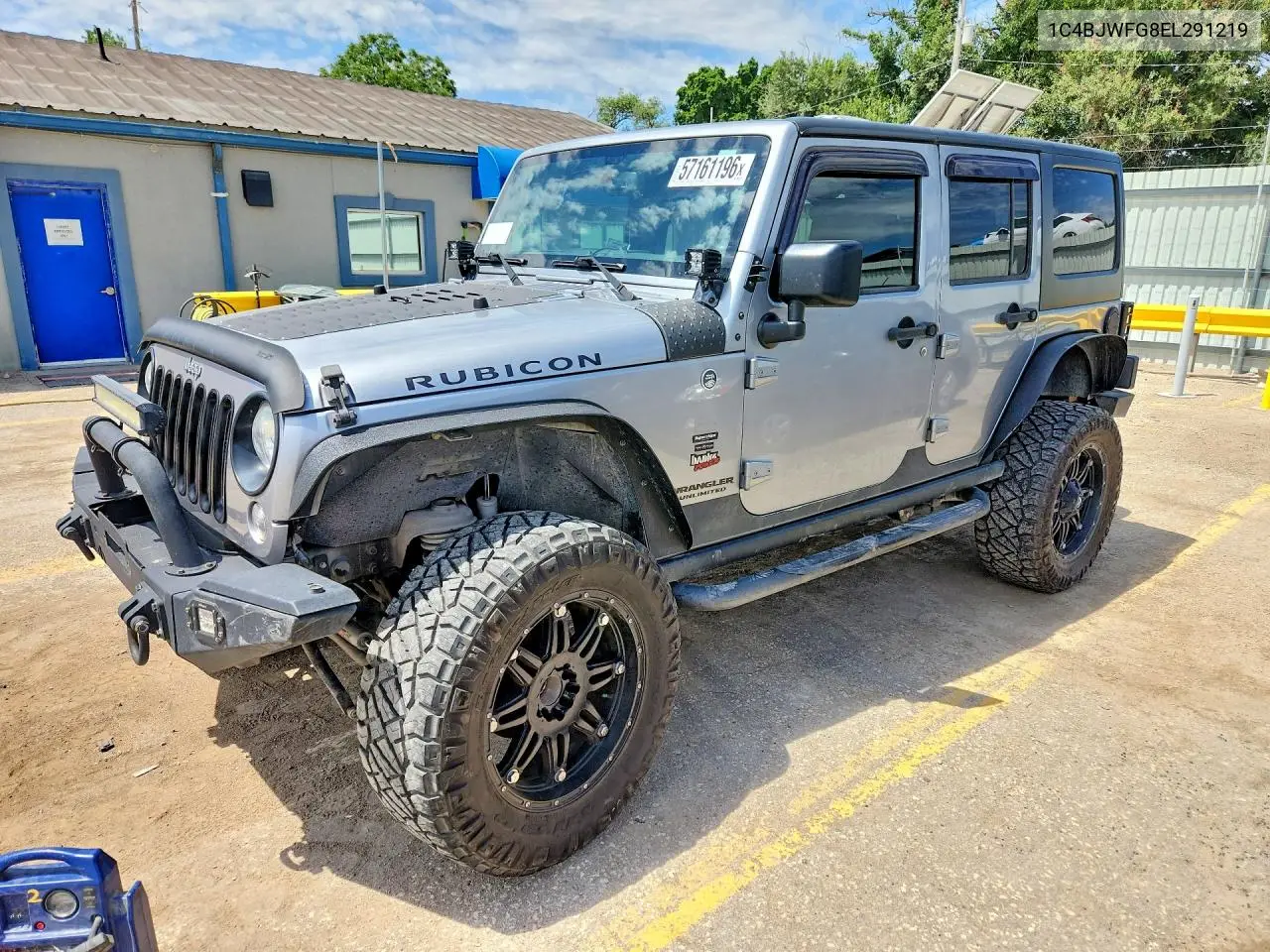 2014 Jeep Wrangler Unlimited Rubicon VIN: 1C4BJWFG8EL291219 Lot: 57161196