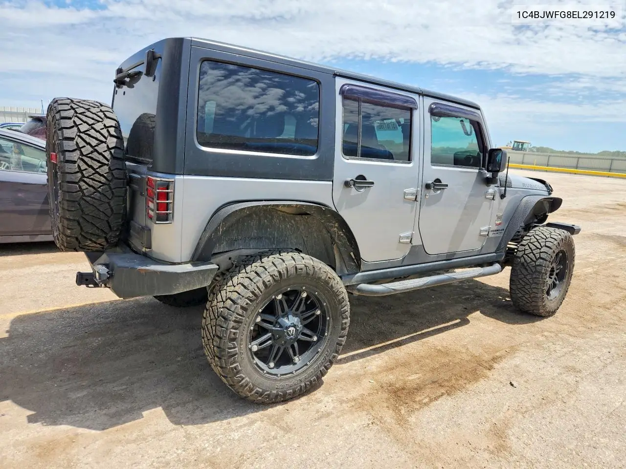 2014 Jeep Wrangler Unlimited Rubicon VIN: 1C4BJWFG8EL291219 Lot: 57161196