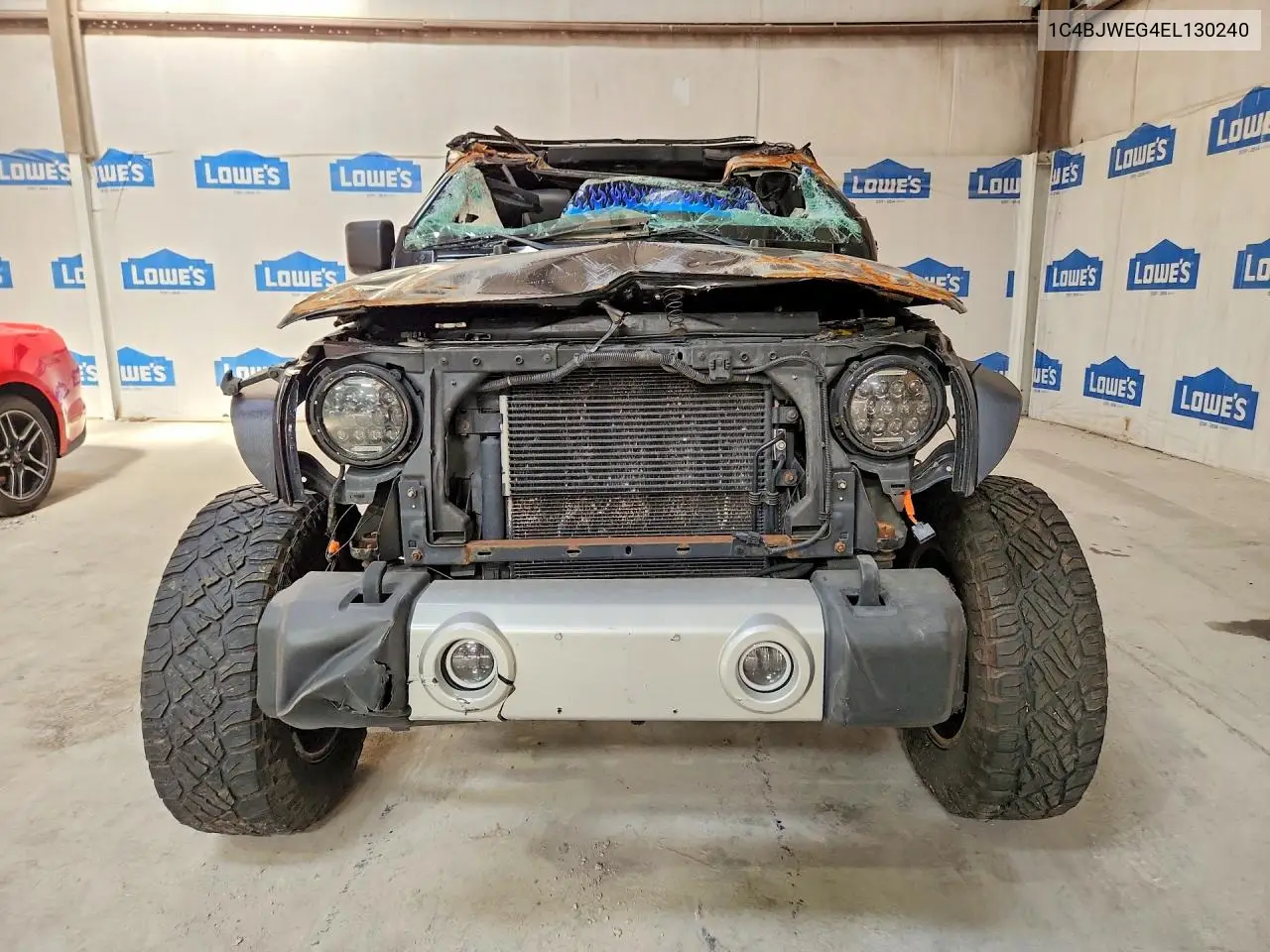 2014 Jeep Wrangler Unlimited Sahara VIN: 1C4BJWEG4EL130240 Lot: 57831616