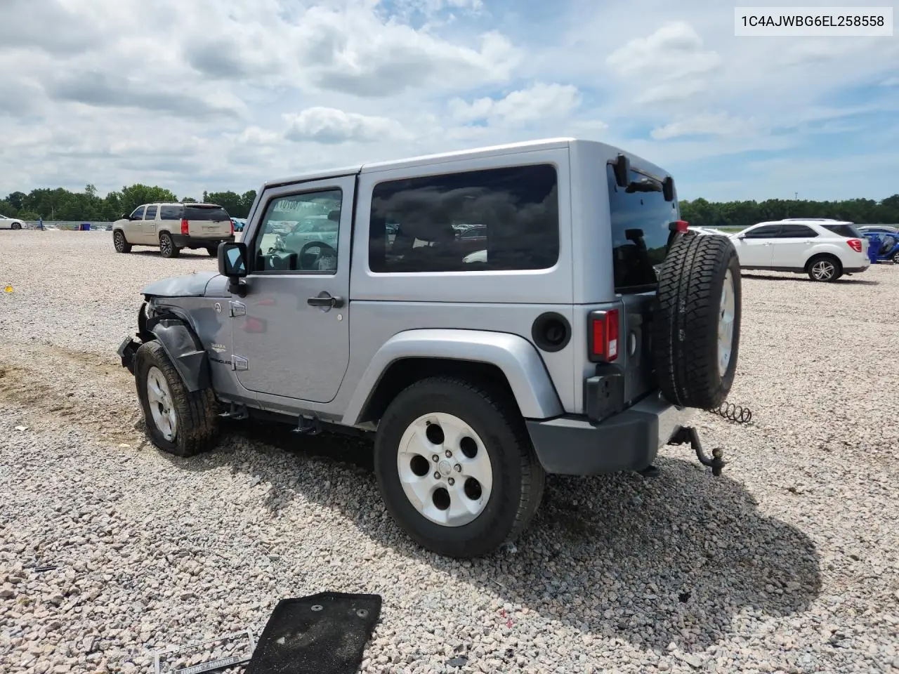 2014 Jeep Wrangler Sahara VIN: 1C4AJWBG6EL258558 Lot: 60707736
