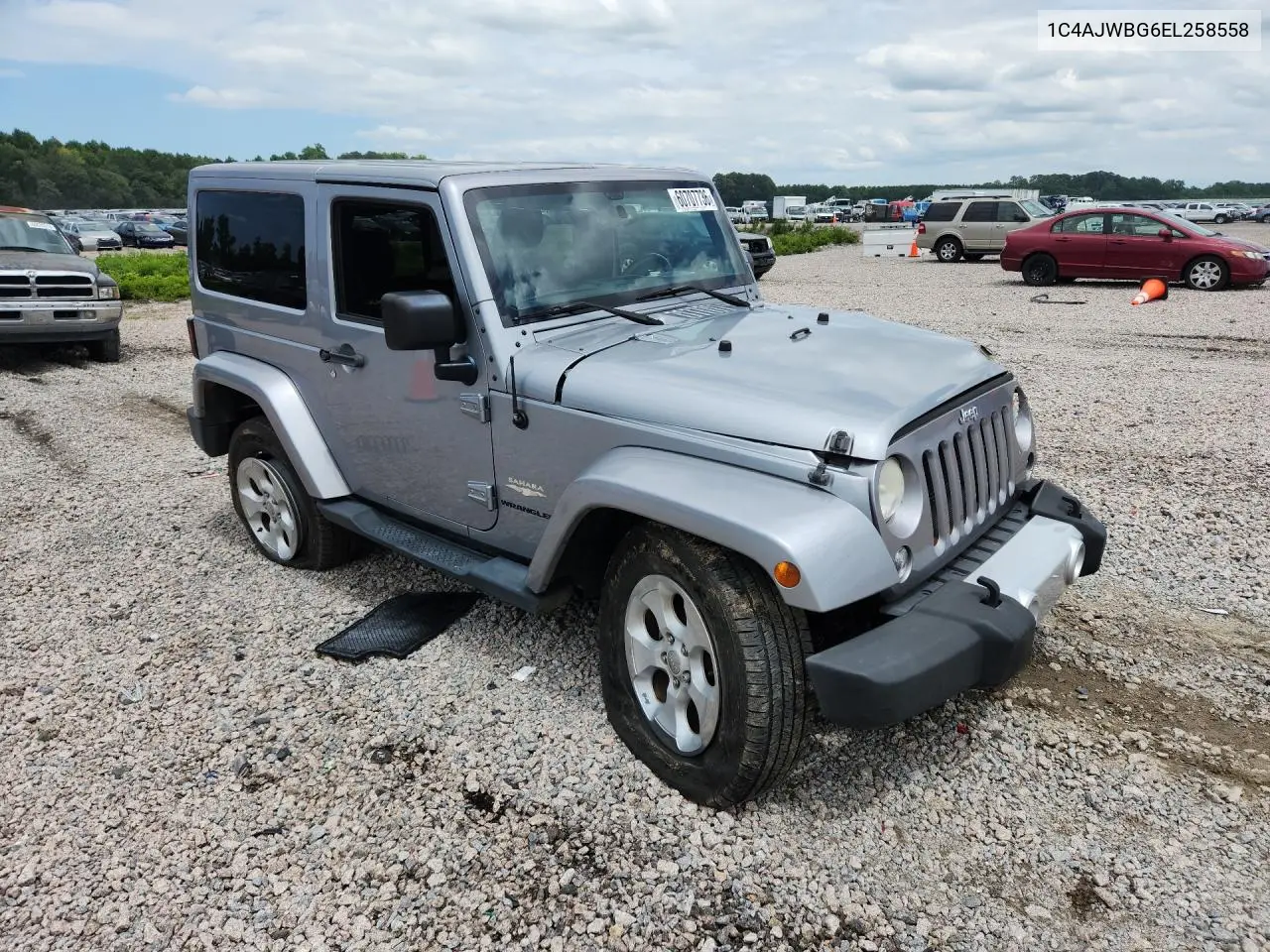 2014 Jeep Wrangler Sahara VIN: 1C4AJWBG6EL258558 Lot: 60707736