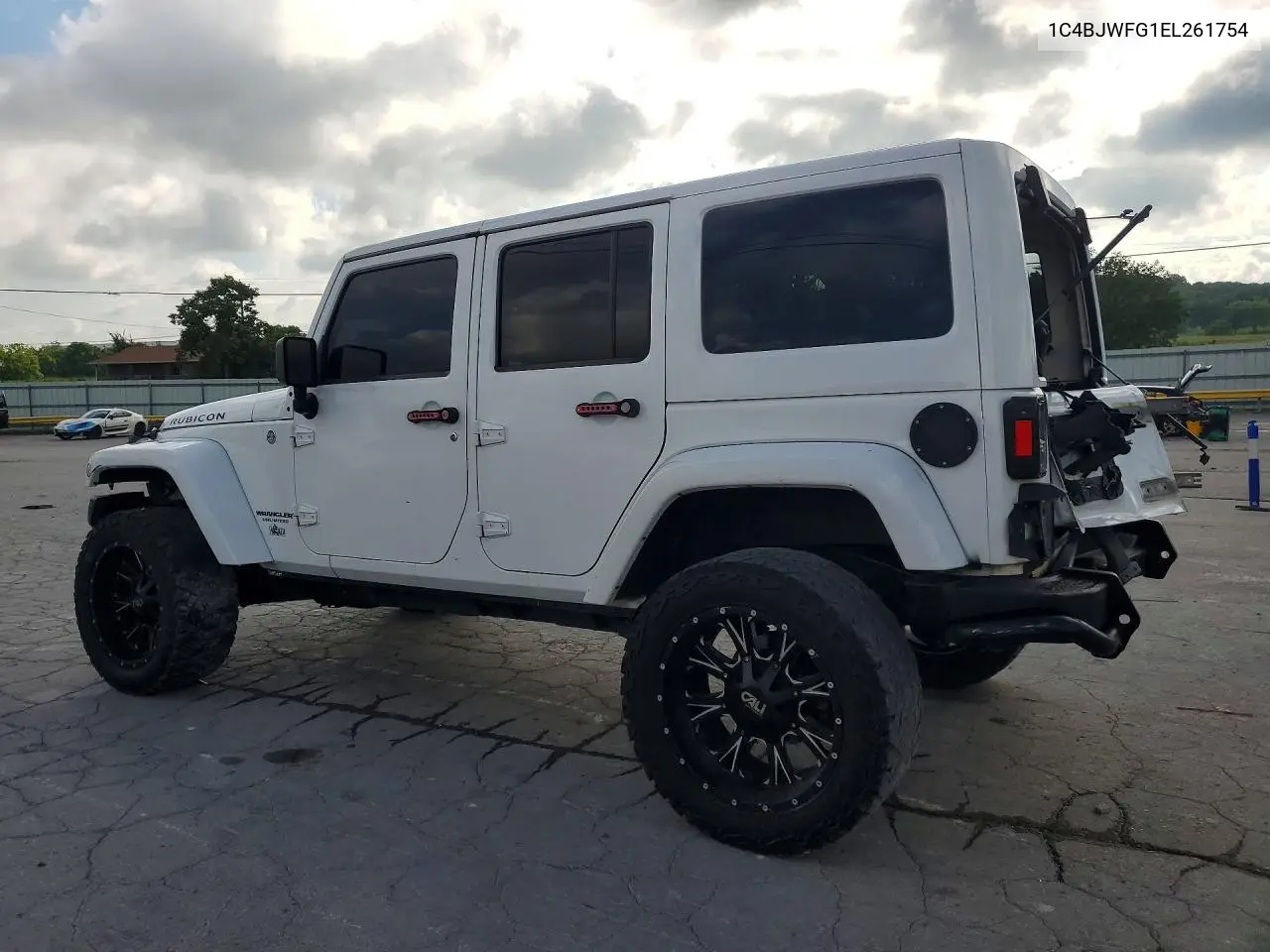 2014 Jeep Wrangler VIN: 1C4BJWFG1EL261754 Lot: 60774206