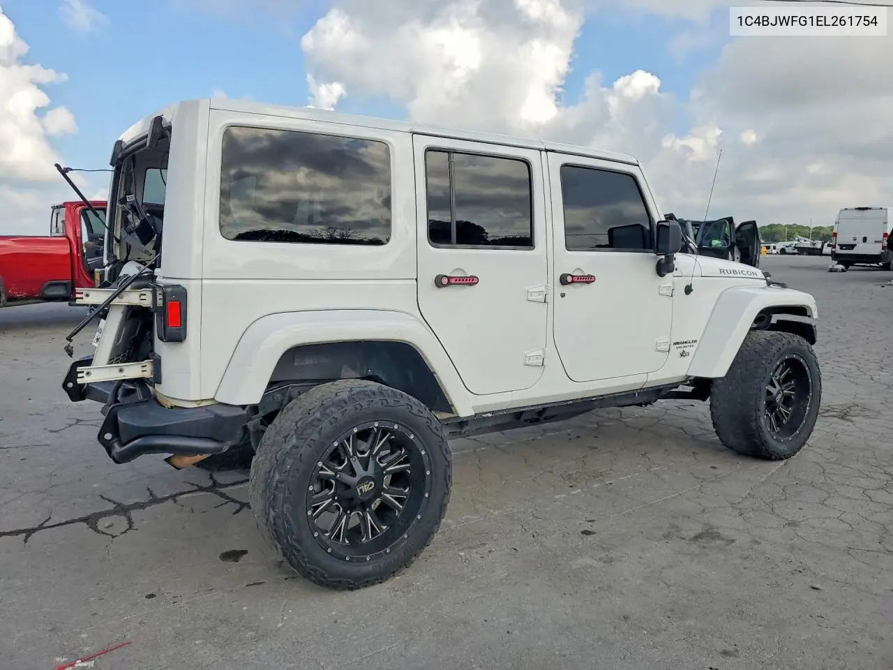 2014 Jeep Wrangler VIN: 1C4BJWFG1EL261754 Lot: 60774206